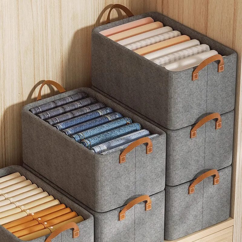 Non Woven Fabric Storage Box with Steel Frame