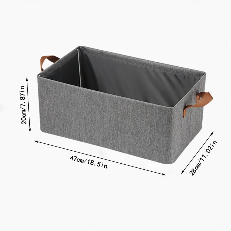 Non Woven Fabric Storage Box with Steel Frame