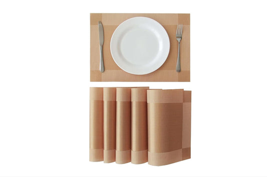 Dining Table Placemats for Kitchen & Home Decor – 45x30cm, Design -Sunstone