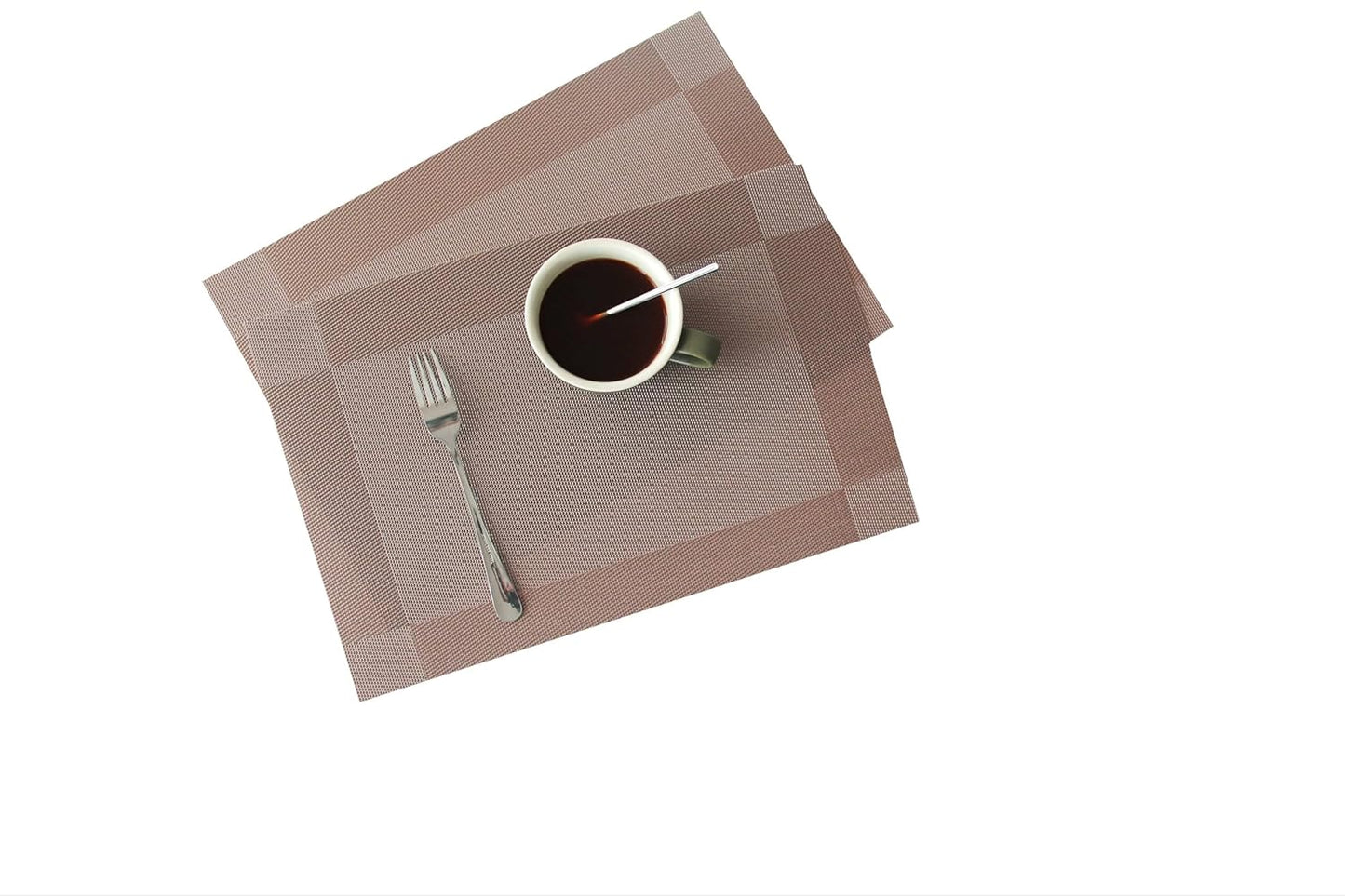 Dining Table Placemats for Kitchen & Home Decor – 45x30cm, Design -Cinnamon Weave