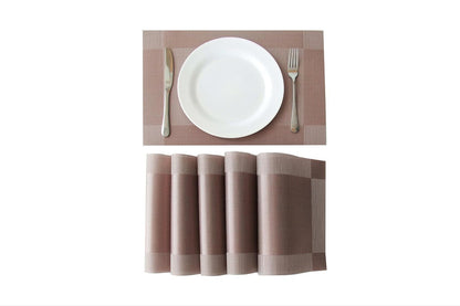 Dining Table Placemats for Kitchen & Home Decor – 45x30cm, Design -Cinnamon Weave