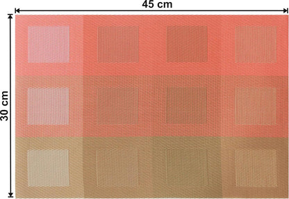 Dining Table Placemats for Kitchen & Home Decor – 45x30cm, Design -Pixel